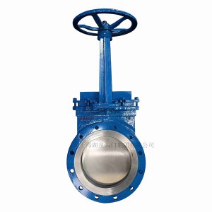 手動刀閘閥DN65，DN80，DN150鑄鋼10公斤